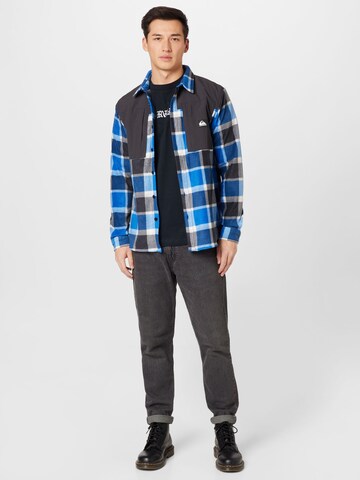 QUIKSILVER Regular Fit Funktionshemd 'NORTH SEAS' in Blau