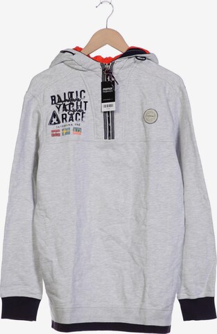 Gaastra Sweatshirt & Zip-Up Hoodie in XL in Grey: front