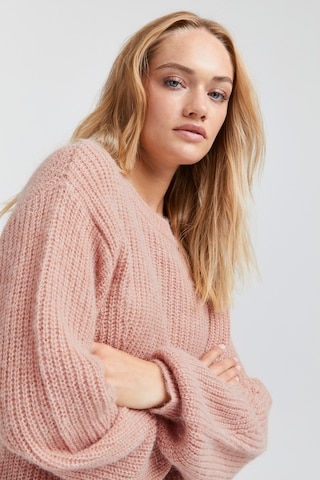 PULZ Jeans Sweater 'IRIS' in Pink