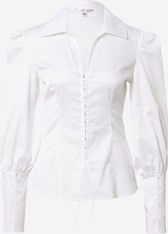 GUESS Bluse 'RINA' i hvid: forside