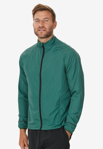 ENDURANCE Regular fit Sportjacka 'Lessend' i grön: framsida