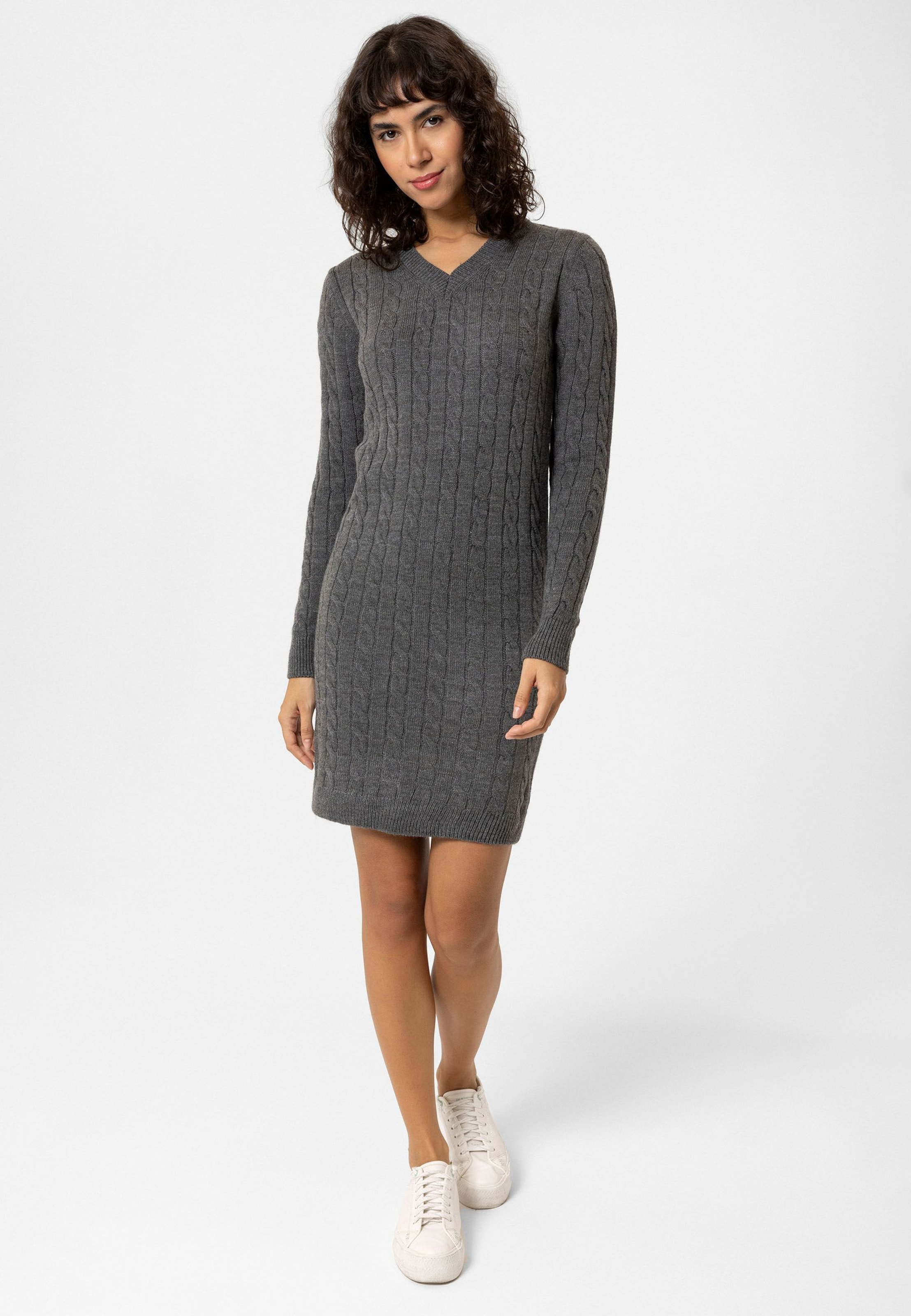 Moxx Paris Knitwear Dress in Grau