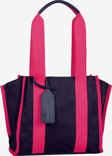 TOM TAILOR DENIM Shopper 'Alani' in dunkelblau / pink, Produktansicht