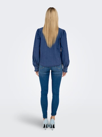 ONLY Blouse 'Teresa' in Blauw