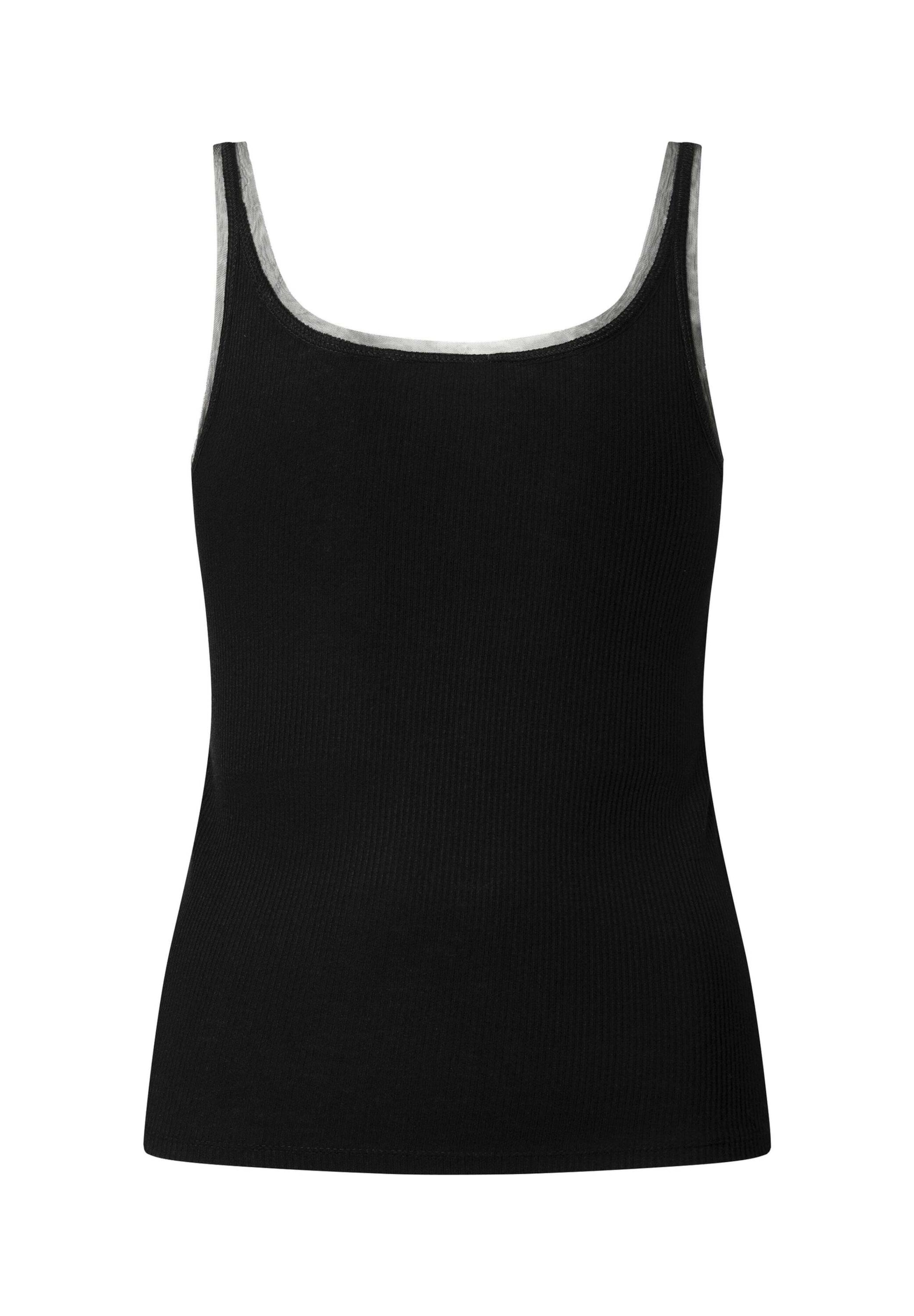 Pepe Jeans - Top 'Camille' en negro