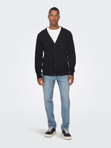 Regular Jeans 'Edge' de la Only & Sons pe albastru