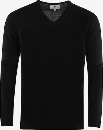 Tom Ripley Sweater in Black: front