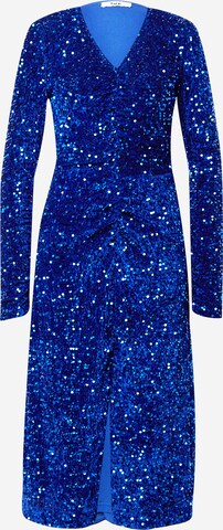 BZR Dress 'Wrapla' in Blue: front