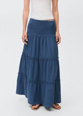 MANGO TEEN Skirt 'Echof' in Blue: front