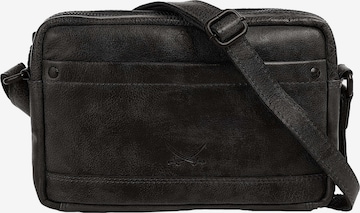 Sac à bandoulière SANSIBAR en noir : devant