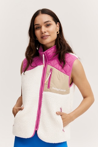 The Jogg Concept Vest in Pink: front