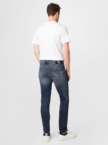 Calvin Klein Jeans Skinny Jeansy w kolorze niebieski