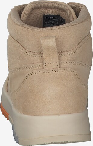 Tommy Jeans High-Top Sneakers in Brown