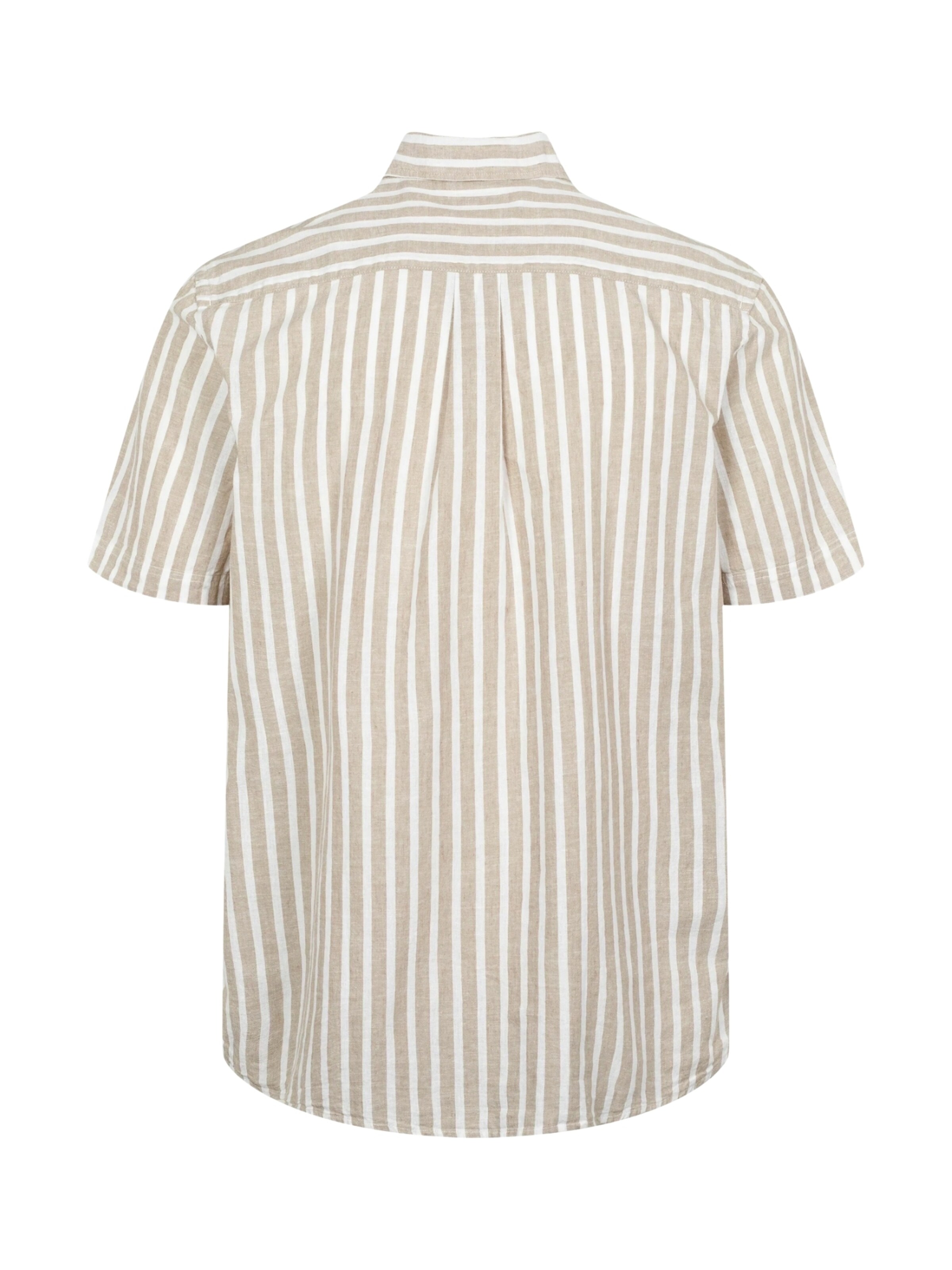 U.S. POLO ASSN. Regular fit Button Up Shirt 'UMMarli' in Beige