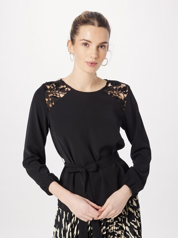 ABOUT YOU Blouse 'Paula' in Zwart: voorkant