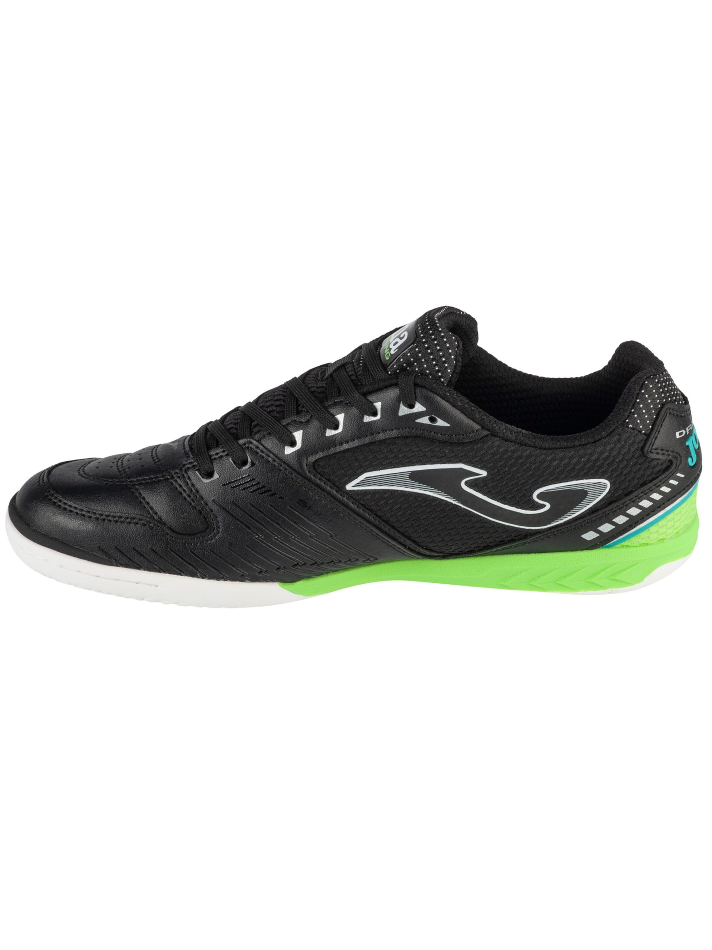 JOMA Soccer Cleats 'Dribling 25 DRIS IN' in Black: front