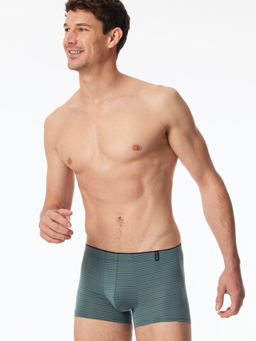Boxers ' Long Life Soft ' SCHIESSER en vert : devant