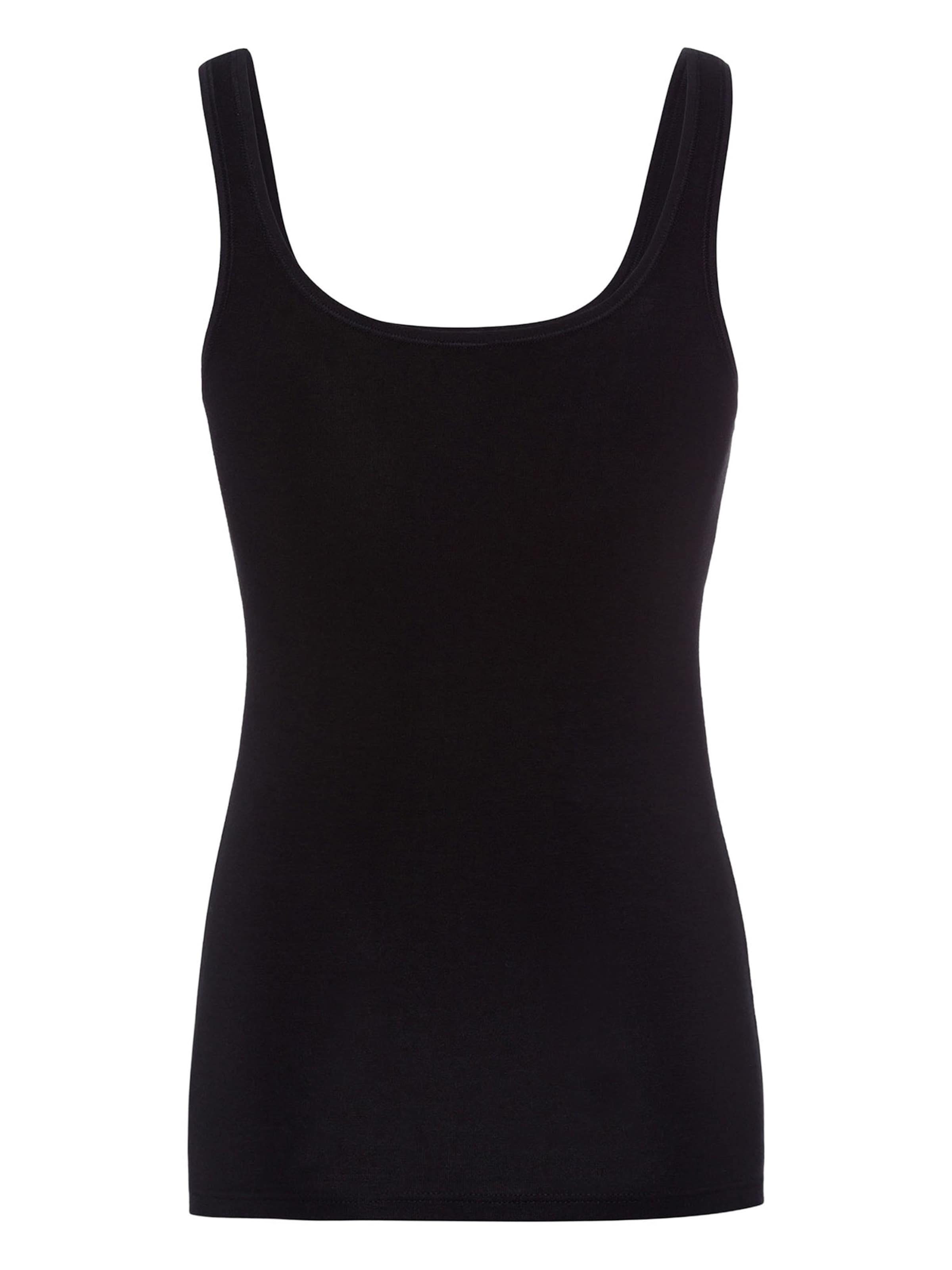 Skiny Top ' Cotton Advantage ' in Black