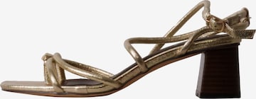 Super Mode Sandały 'Joalice-Sandalen mit Absatz' w kolorze złoty: przód
