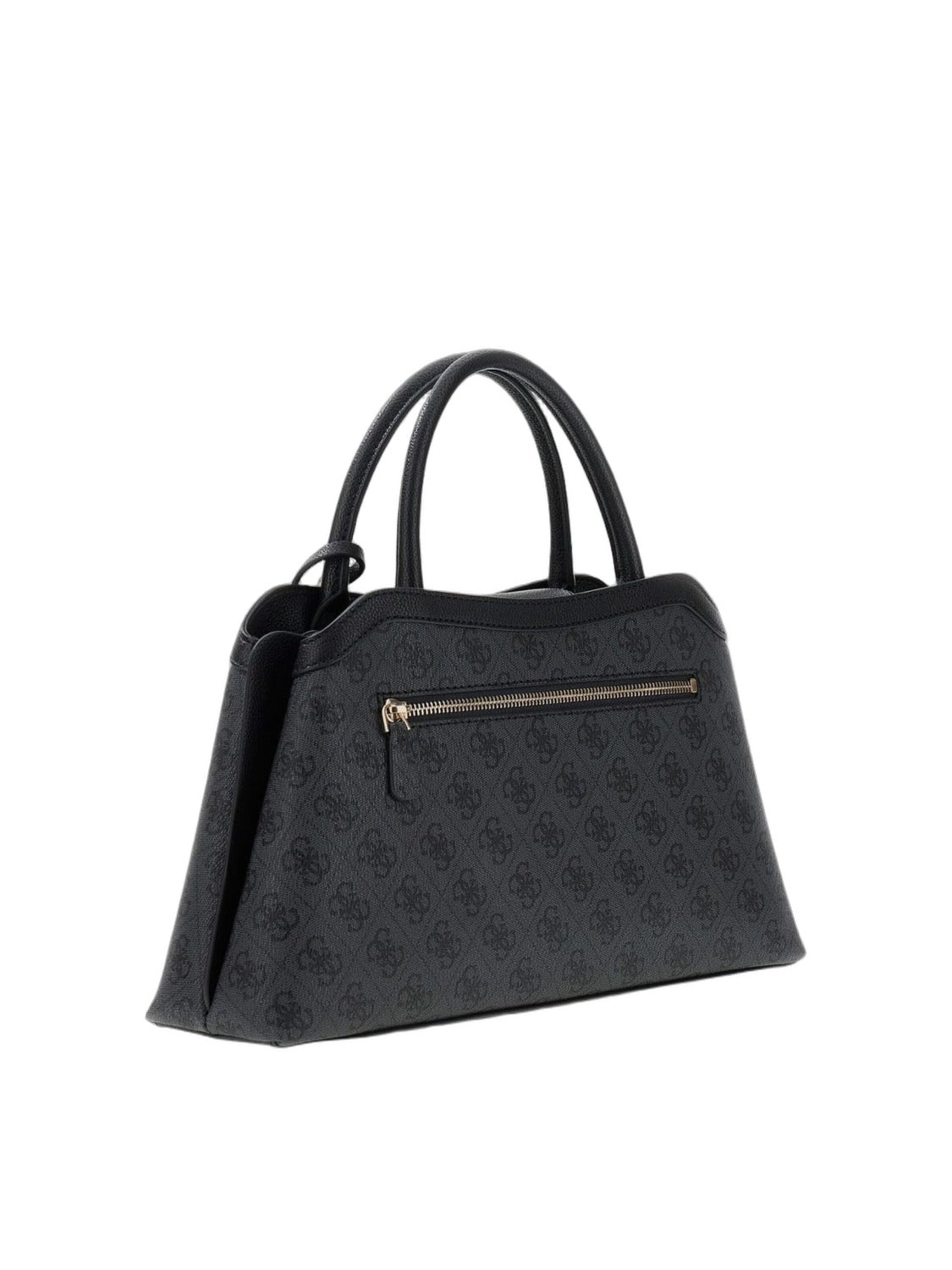 GUESS - Bolso de mano 'Lindsey Coal' en negro