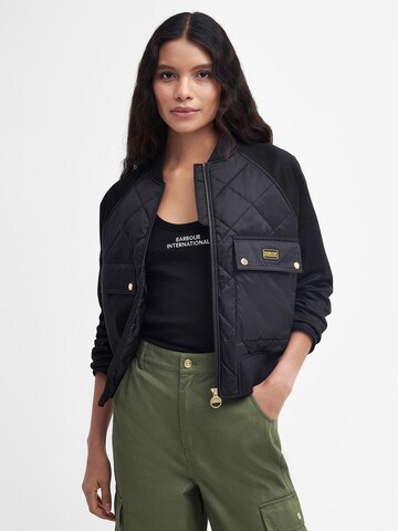 Barbour International Tussenjas 'Wilson' in Zwart: voorkant