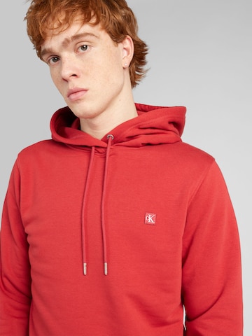 Calvin Klein Jeans Sweatshirt in Rot