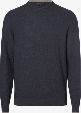 Pull-over Finshley & Harding en gris : devant