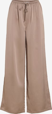 Wide Leg Pantalon 'VIEllette' VILA en beige : devant