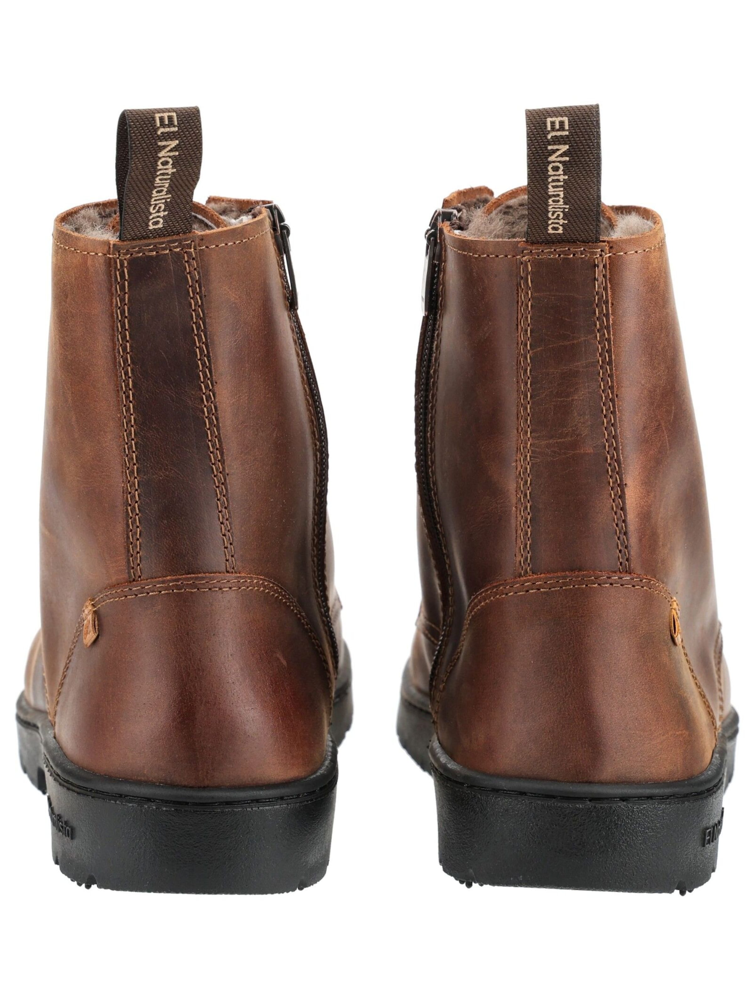 EL NATURALISTA Schnürstiefelette in Braun