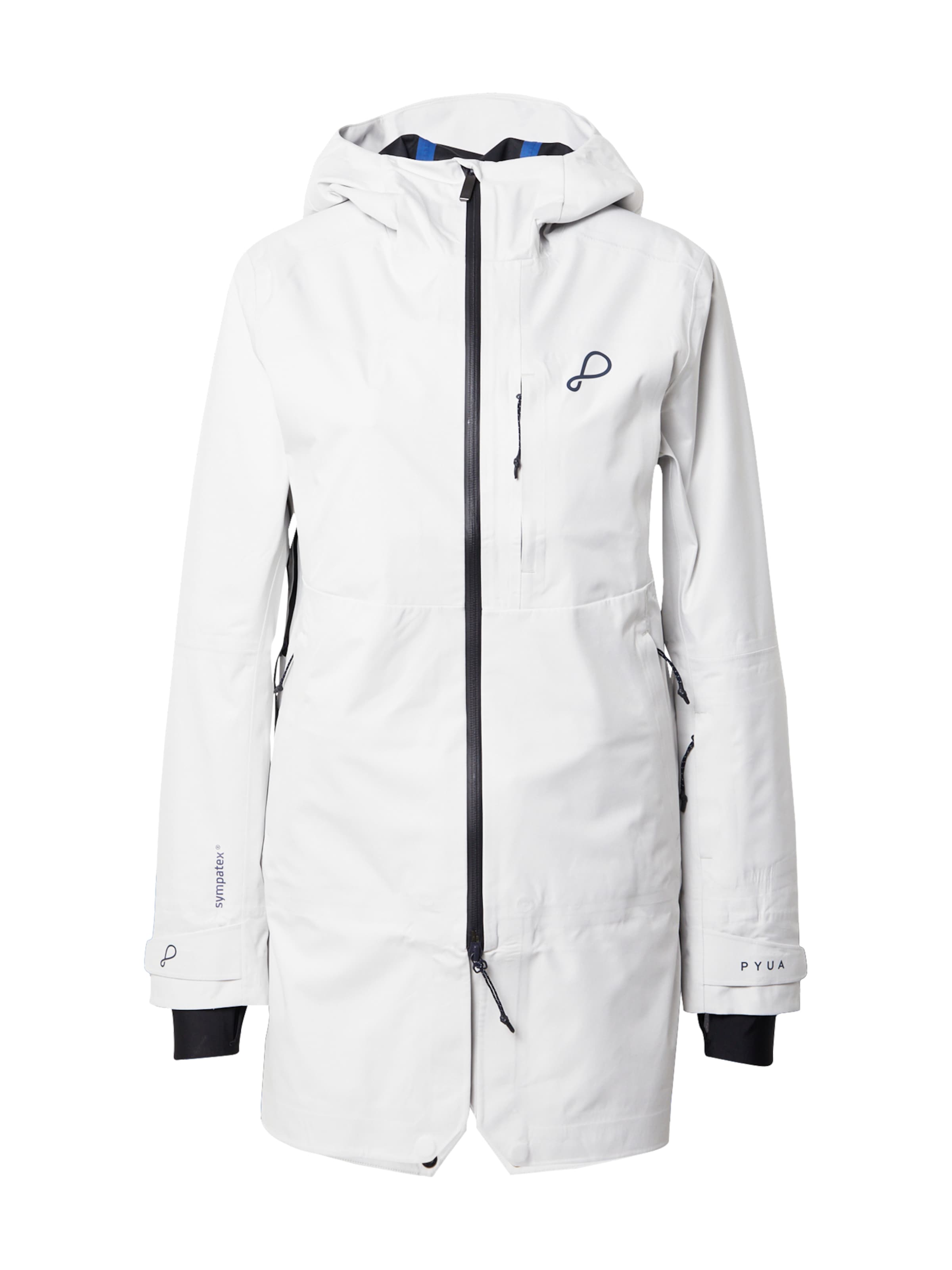 PYUA - Casaco outdoor em branco: frente