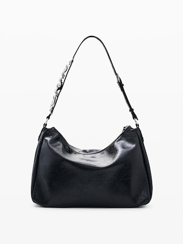 Desigual Schultertasche in Schwarz