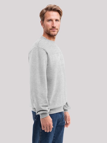 F4NT4STIC Sweatshirt 'Knut und Jan' in Grijs