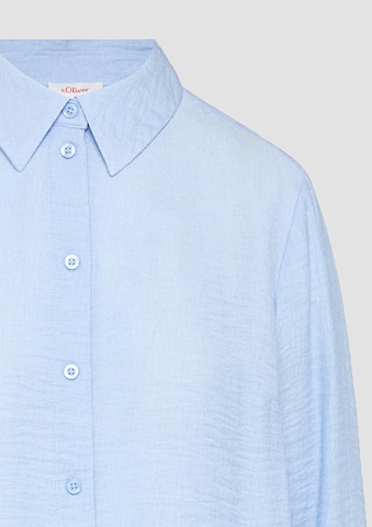 Chemisier s.Oliver en bleu