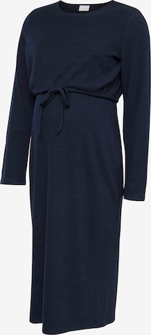 Robe 'MLRIGA JUNE' MAMALICIOUS en bleu : devant