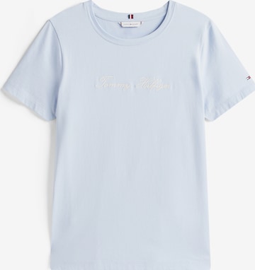 T-shirt TOMMY HILFIGER en bleu : devant