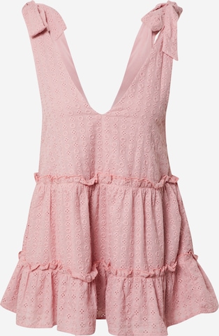 In The Style Top 'DANI' in Pink: front