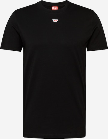 DIESEL - Camiseta 'DIEGOR' en negro: frente