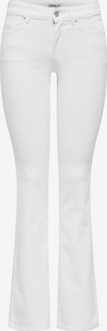 ONLY Flared Jeans 'ONLBlush' in Wit: voorkant