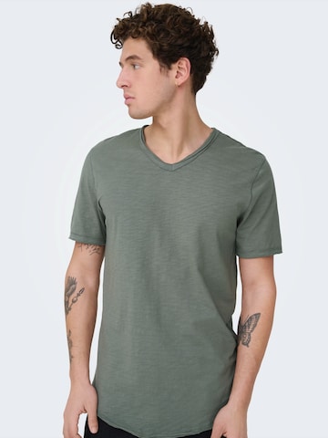 Only & Sons Shirt 'ONSBENNE' in Grey