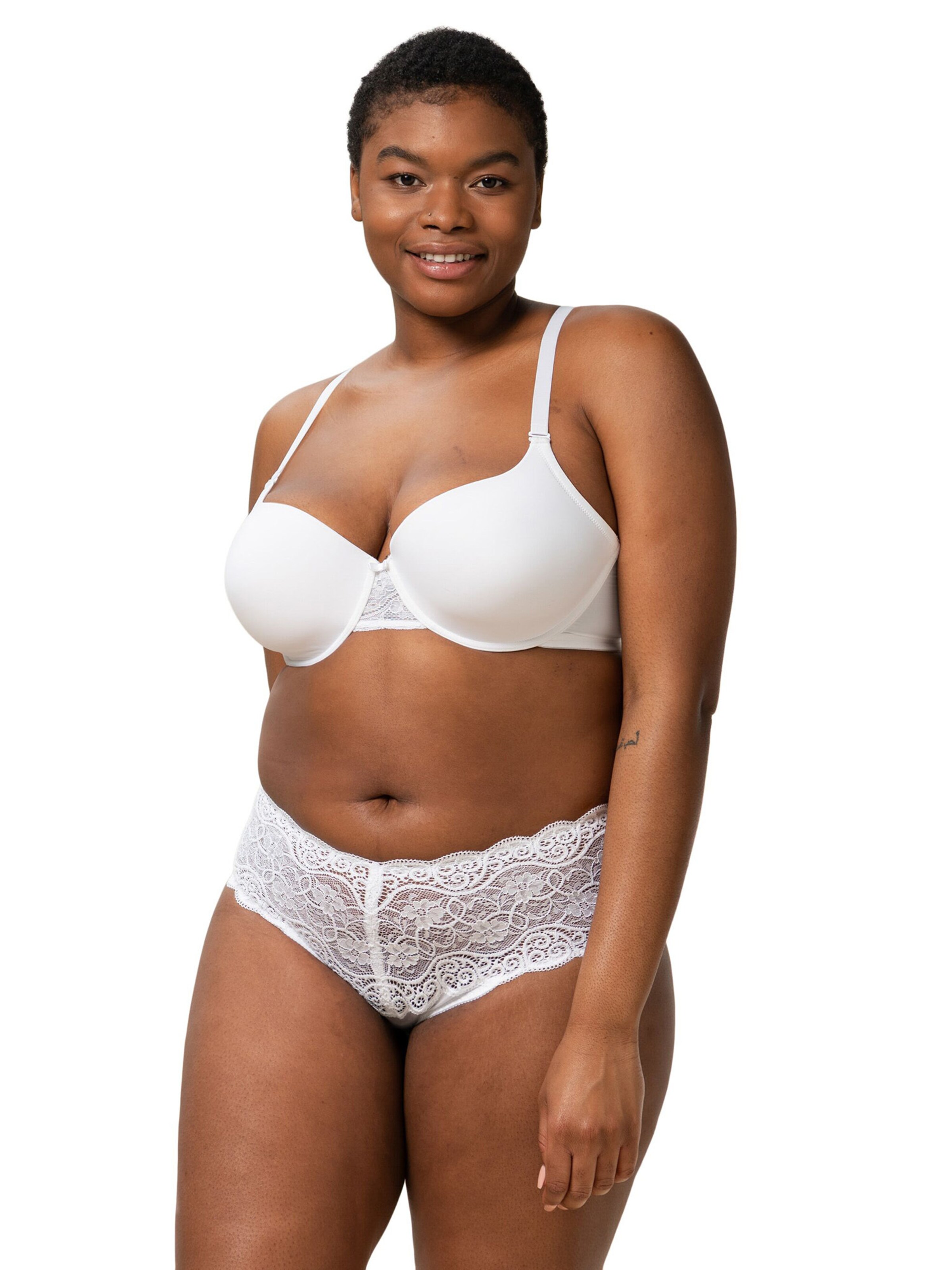 Slip ' Amourette 300 ' TRIUMPH en blanc : devant