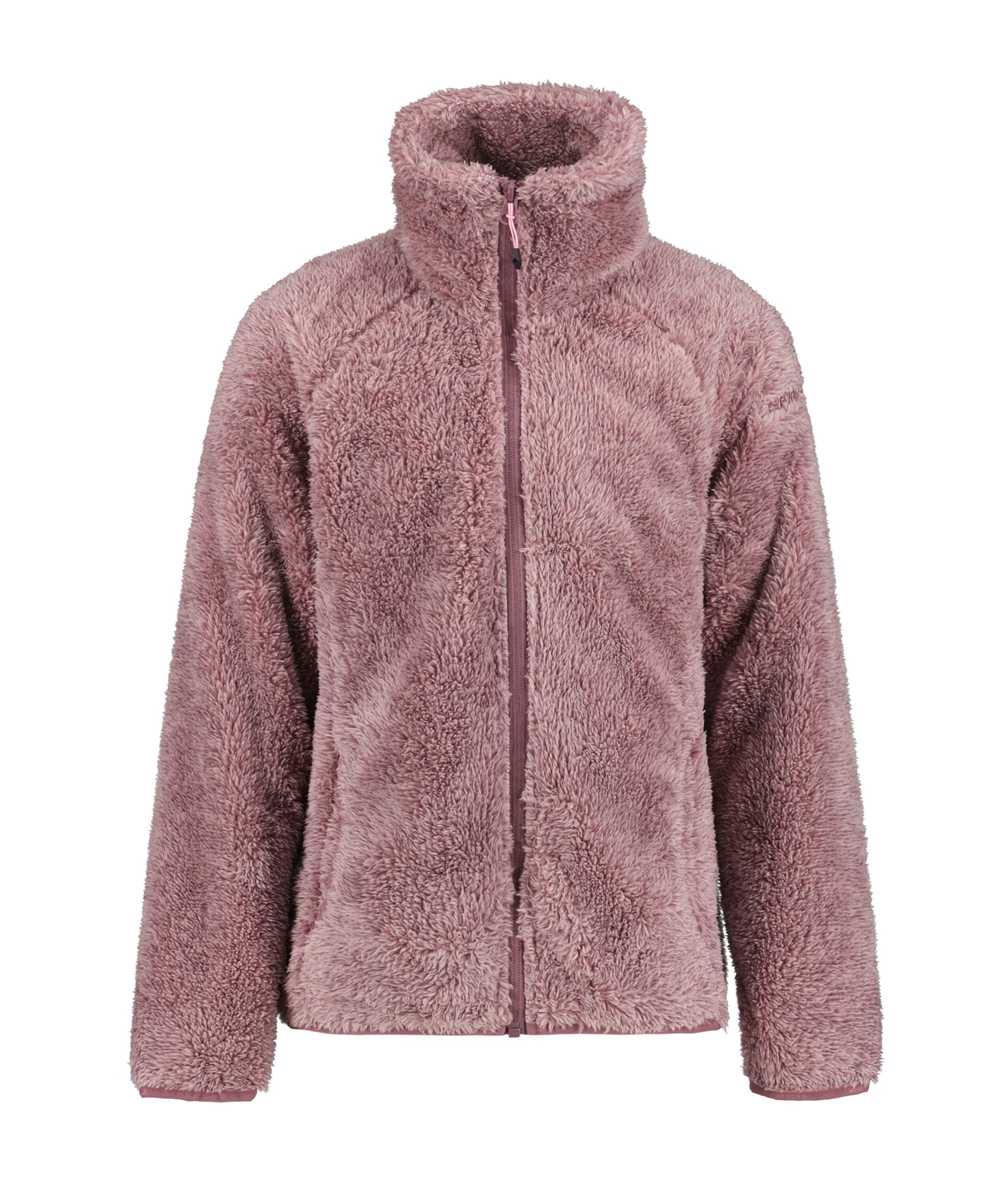 ICEPEAK Athletic Fleece Jacket in Pink: front