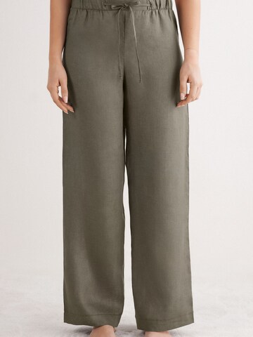 INTIMISSIMI Wide leg Pants in Green: front