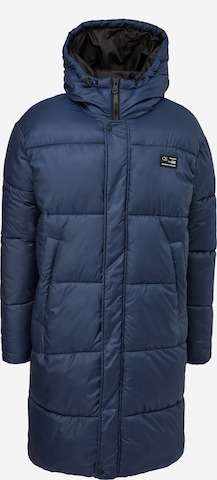 QS Winter coat in Blue: front