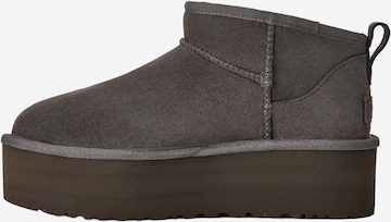 UGG Boots 'Classic Ultra Mini' in Grijs: voorkant
