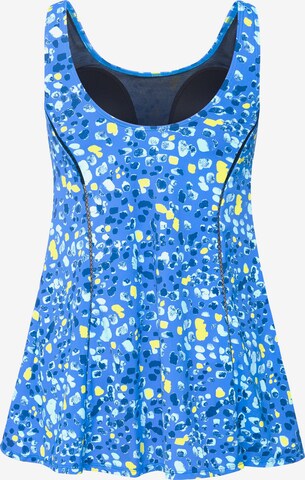 Ulla Popken Bustier Tankinitop in Blauw