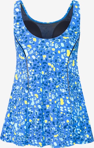 Ulla Popken Bralette Tankini Top in Blue