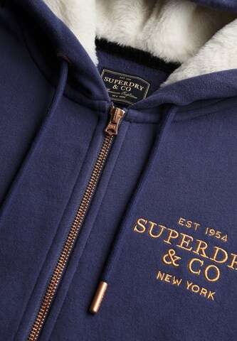 Superdry & Co Sweatjacke in Blau