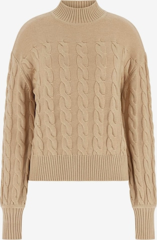 GUESS Pullover in Braun: Vorderseite