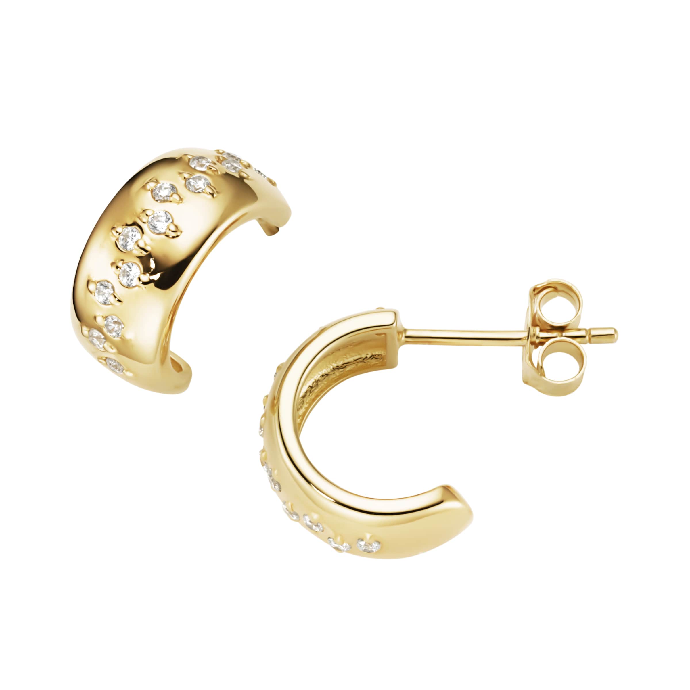 FIRETTI Ohrringe in Gold: Vorderseite