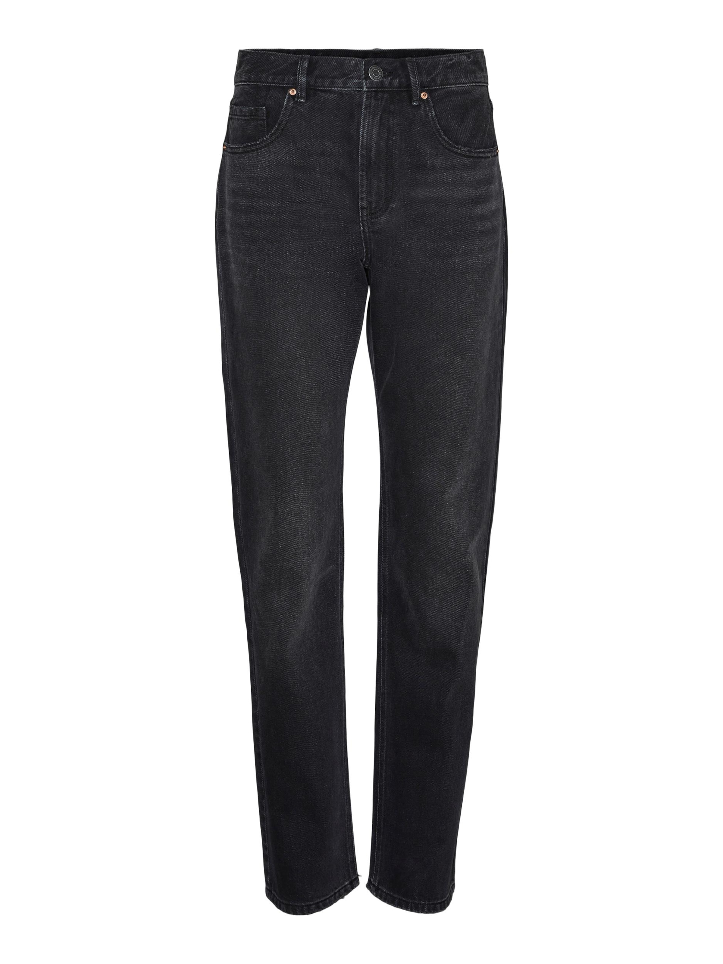 VERO MODA Regular Jeans 'Hailey' in Black: front